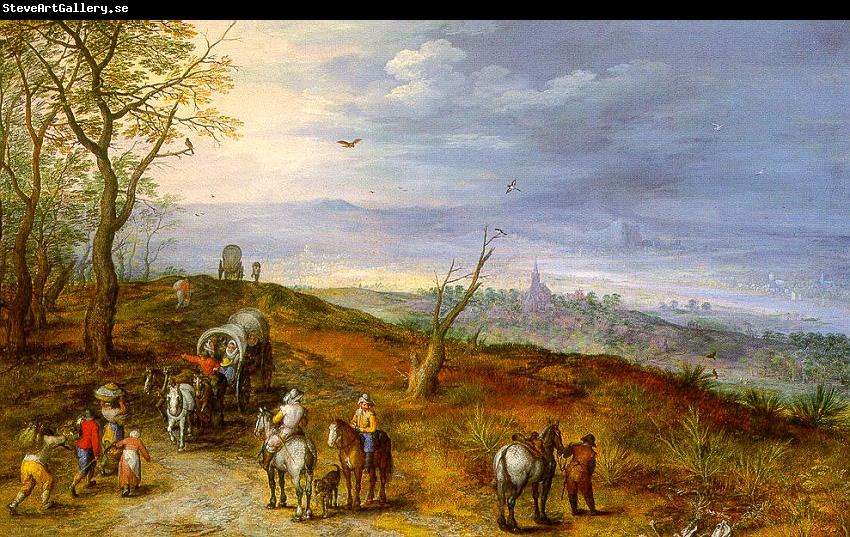 Jan Brueghel Wayside Encounter